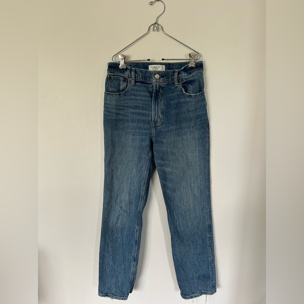 Abercrombie & Fitch 90s Straight Ultra High Rise Size Short
